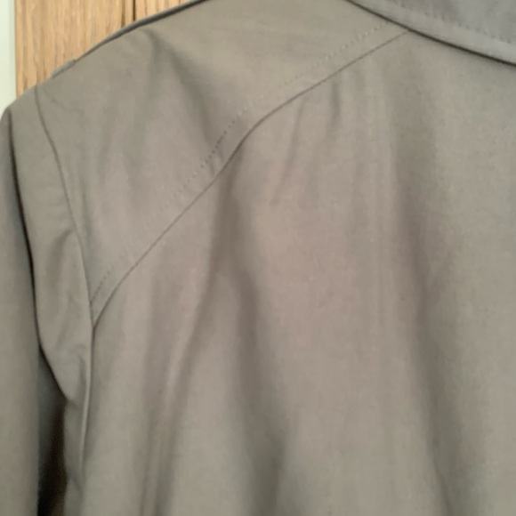 Votre Nom trench coat, quality, lined, belted, pockets, tan, double breasted, XL - Picture 11 of 15